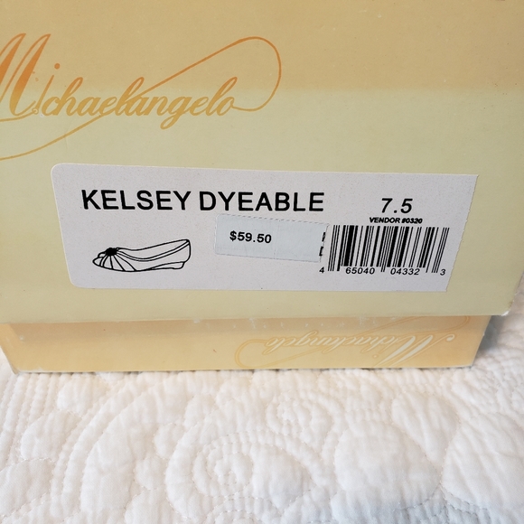 Light pink wedge dress shoes - Picture 6 of 6